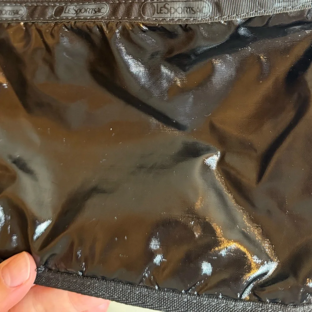 LeSportsac Classic‎ Hobo bag in a black shiny finish